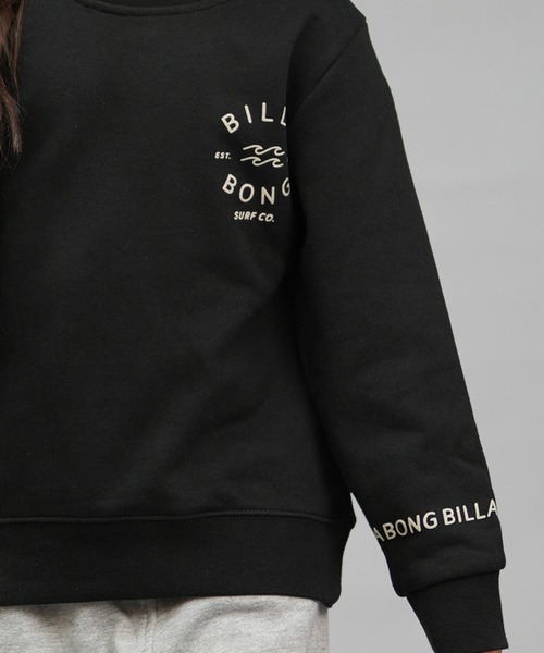 BILLABONG(ビラボン)の「BILLABONG/ビラボン ONE TIME スウェット 親子コーデ BE016-001(スウェット・キッズ・ブラック/オートミール・130cm/140cm/150cm/160cm)」の8枚目の写真