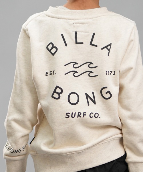 BILLABONG(ビラボン)の「BILLABONG/ビラボン ONE TIME スウェット 親子コーデ BE016-001(スウェット・キッズ・ブラック/オートミール・130cm/140cm/150cm/160cm)」の12枚目の写真