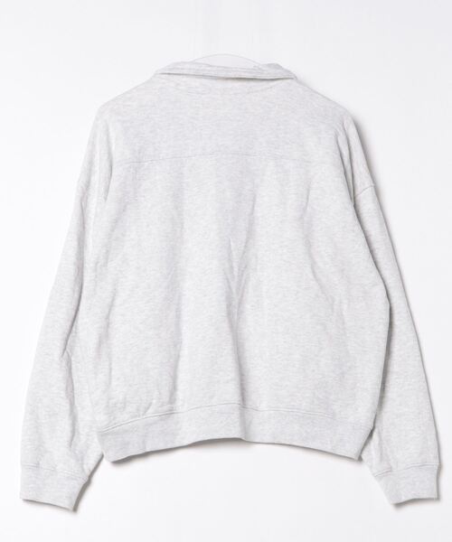 SPORTY&RICH（スポーティアンドリッチ）の「ワンポイントスウェットカットソー（スウェット・レディース・グレー・L）」の2枚目の写真