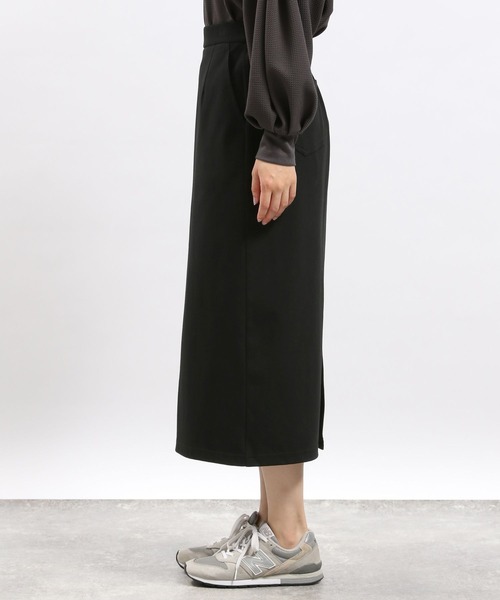GLOBAL WORK Smile Seed Store（グローバルワーク スマイルシードストア）の「ストレッチツイルIラインスカート/116003（スカート・レディース・ブラック/グレイッシュベージュ/スミクロ・LARGE/X-LARGE/MEDIUM/SMALL）」の21枚目の写真