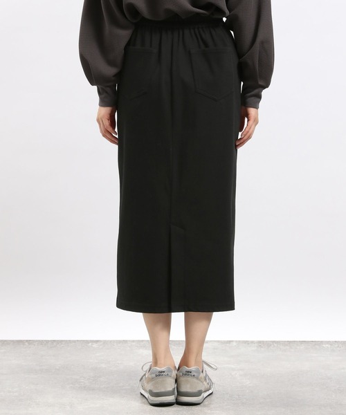GLOBAL WORK Smile Seed Store（グローバルワーク スマイルシードストア）の「ストレッチツイルIラインスカート/116003（スカート・レディース・ブラック/グレイッシュベージュ/スミクロ・LARGE/X-LARGE/MEDIUM/SMALL）」の22枚目の写真
