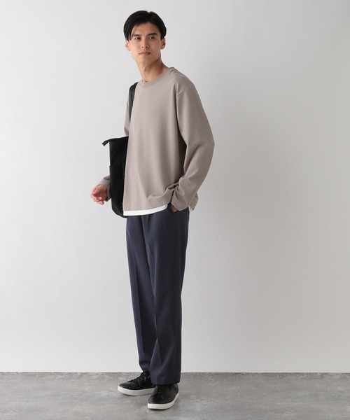 GLOBAL WORK Smile Seed Store(グローバルワーク スマイルシードストア)の「TRタックワイドパンツ/115847(その他パンツ・メンズ・ブラック/チャコール/ネイビー/杢グレー・SMALL/X-LARGE/MEDIUM/LARGE)」の16枚目の写真