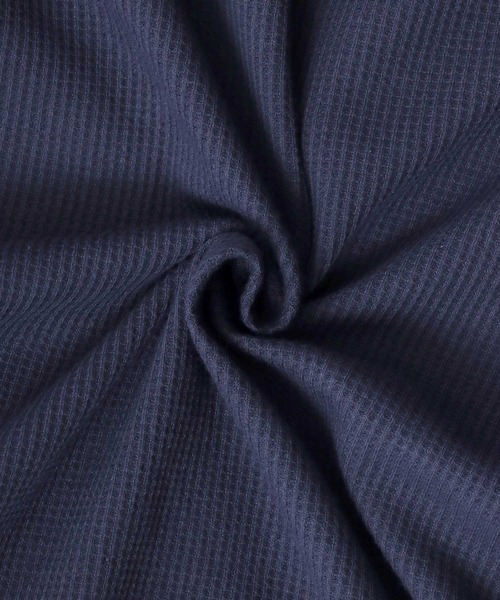 HANES(ヘインズ)の「Hanes(ヘインズ)ワッフルヘンリーネックロングスリーブTシャツ レディース/長袖ロンT/パックT(Tシャツ/カットソー・レディース・オフホワイト/ブラック/ネイビー/グレー・FREE)」の22枚目の写真