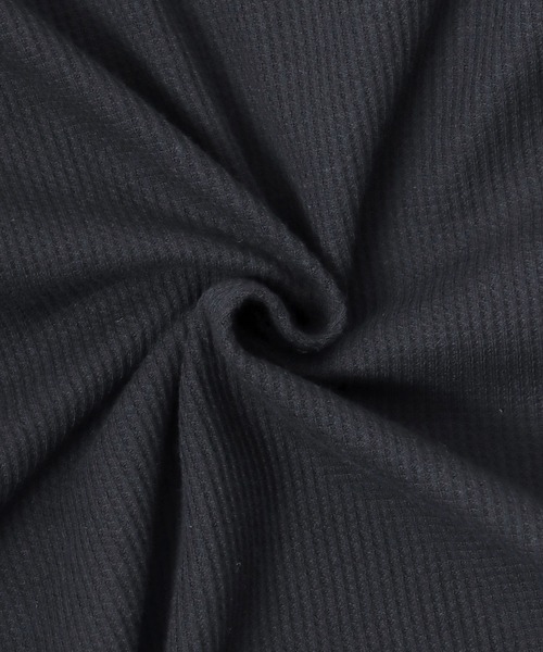 HANES(ヘインズ)の「Hanes(ヘインズ)ワッフルヘンリーネックロングスリーブTシャツ レディース/長袖ロンT/パックT(Tシャツ/カットソー・レディース・オフホワイト/ブラック/ネイビー/グレー・FREE)」の20枚目の写真