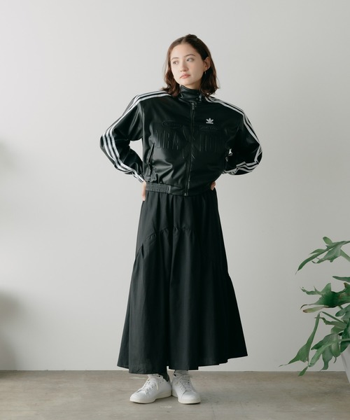 adidas（アディダス）の「adidas/アディダス adidas ORI FAUX LTHR  JKT バイカージャケット（ライダースジャケット・メンズ・ブラック・XS/S/M/L）」の9枚目の写真