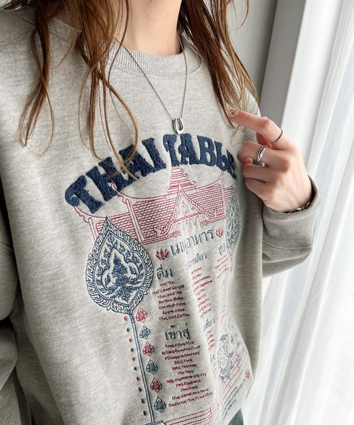セール】《JaVa ジャバコラボ》エキゾチックな刺繍が個性的
