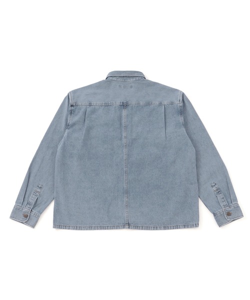  j.n.r.d（ジェー・エヌ・アール・ディー）の「デニムシャツ（シャツ/ブラウス・メンズ・ブラック/ブルー系その他6/ネイビー・M/L）」の13枚目の写真