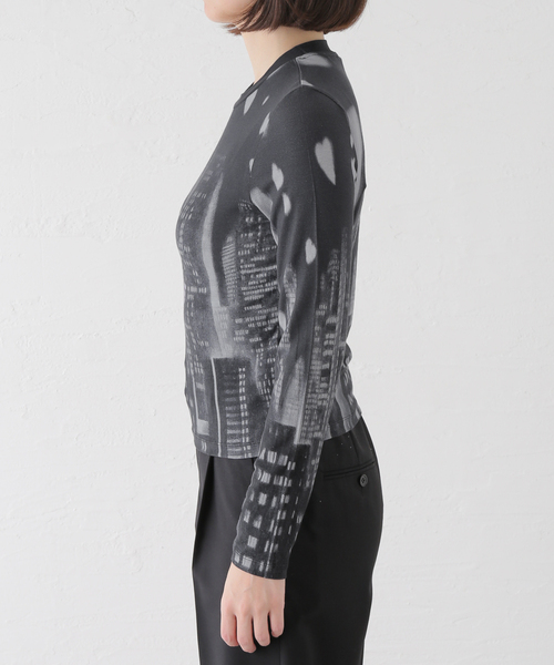 Oriens JOURNAL STANDARD(オリエンス ジャーナルスタンダード)の「【Carne Bollente/カルネボレンテ】Metropolitan Romance AW24LT0 201(Tシャツ/カットソー・レディース・その他・SMALL)」の4枚目の写真
