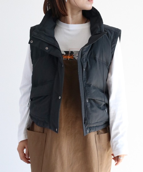 【セール】エアコンダウンショートベスト（ダウンベスト）｜cepo（セポ）