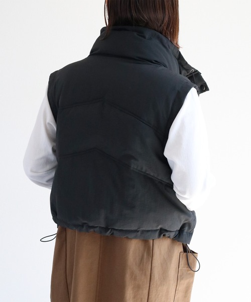 【セール】エアコンダウンショートベスト（ダウンベスト）｜cepo（セポ）