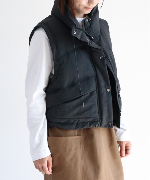 【セール】エアコンダウンショートベスト（ダウンベスト）｜cepo（セポ）