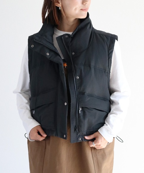 【セール】エアコンダウンショートベスト（ダウンベスト）｜cepo（セポ）