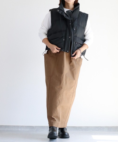 【セール】エアコンダウンショートベスト（ダウンベスト）｜cepo（セポ）