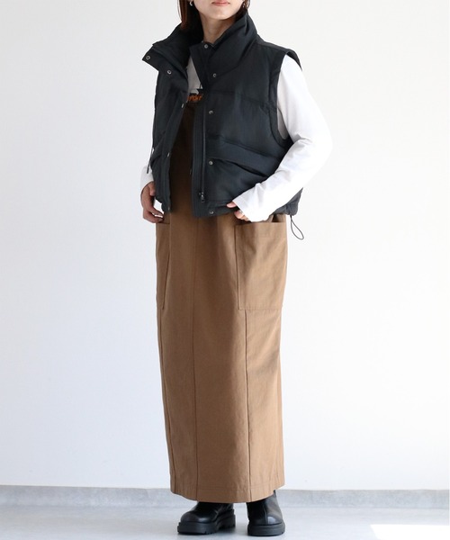 【セール】エアコンダウンショートベスト（ダウンベスト）｜cepo（セポ）