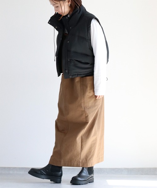 【セール】エアコンダウンショートベスト（ダウンベスト）｜cepo（セポ）