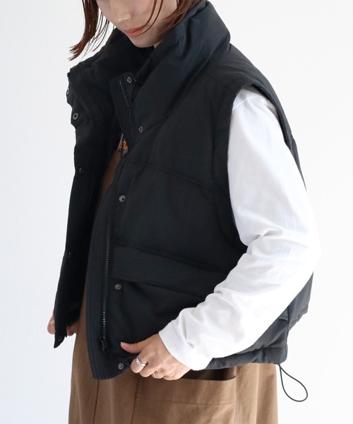 【セール】エアコンダウンショートベスト（ダウンベスト）｜cepo（セポ）