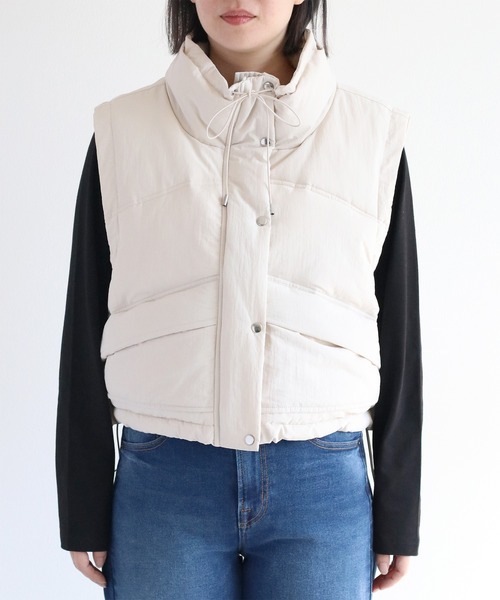 【セール】エアコンダウンショートベスト（ダウンベスト）｜cepo（セポ）