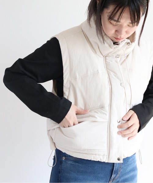 【セール】エアコンダウンショートベスト（ダウンベスト）｜cepo（セポ）