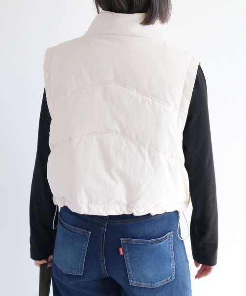 【セール】エアコンダウンショートベスト（ダウンベスト）｜cepo（セポ）