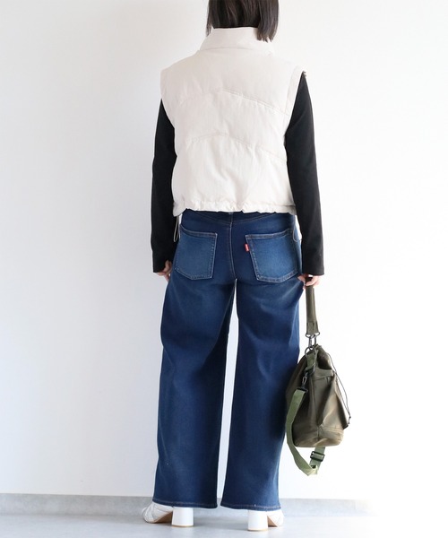 【セール】エアコンダウンショートベスト（ダウンベスト）｜cepo（セポ）