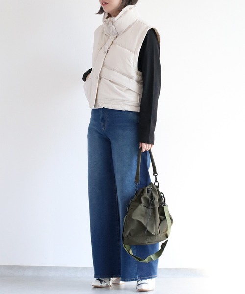 【セール】エアコンダウンショートベスト（ダウンベスト）｜cepo（セポ）