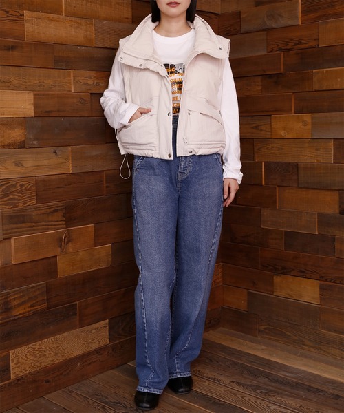 【セール】エアコンダウンショートベスト（ダウンベスト）｜cepo（セポ）