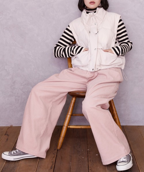 【セール】エアコンダウンショートベスト（ダウンベスト）｜cepo（セポ）