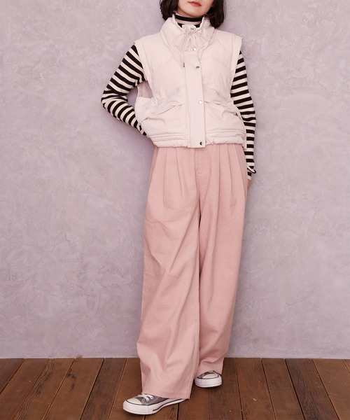 【セール】エアコンダウンショートベスト（ダウンベスト）｜cepo（セポ）