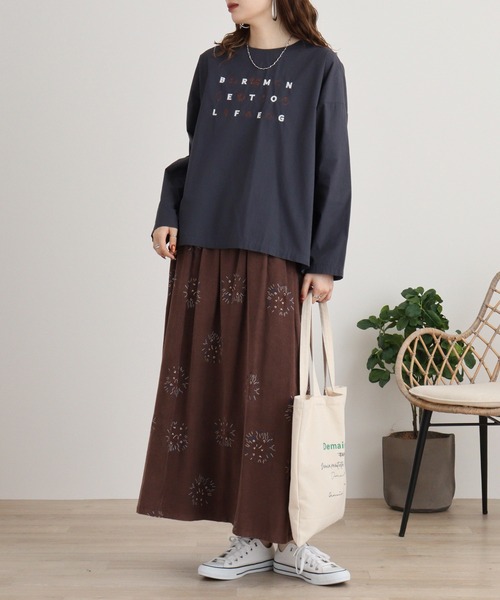 EMAGO しりとり刺繍ﾌﾞﾗｳｽ（シャツ/ブラウス）｜Emago（イマゴ