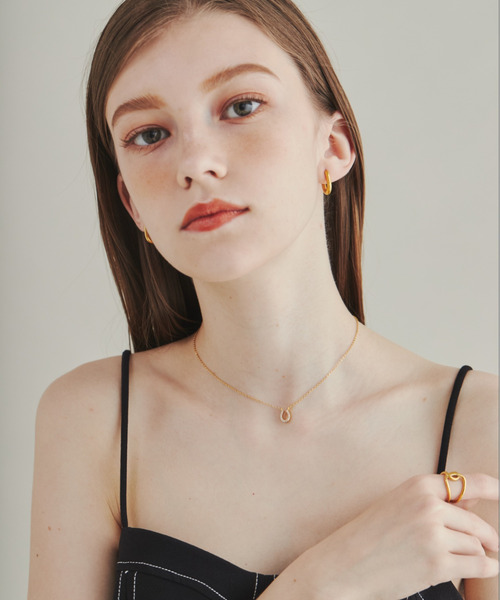 ciite' surgical stainless(シーテサージカルステンレス)の「【 金属アレルギー対応 】 ホースシュー ビジューネックレス サージカルステンレス(ネックレス・レディース・シルバー/ゴールド/ピンクゴールド・FREE)」の19枚目の写真