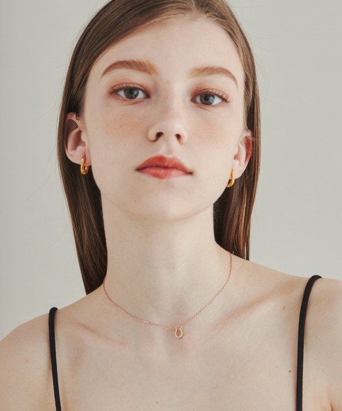 ciite' surgical stainless(シーテサージカルステンレス)の「【 金属アレルギー対応 】 ホースシュー ビジューネックレス サージカルステンレス(ネックレス・レディース・シルバー/ゴールド/ピンクゴールド・FREE)」の15枚目の写真