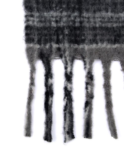 FREE'S MART(フリーズマート)の「◆チェックストール(ストール/ショール・レディース・ベージュ/グレー・フリ-)」の5枚目の写真