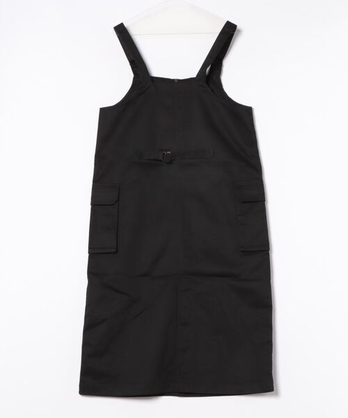 Dickies（ディッキーズ）の「【Dickies】TCジャンパースカート（サロペット/オーバーオール・レディース・ブラック/ベージュ・M/L）」の3枚目の写真