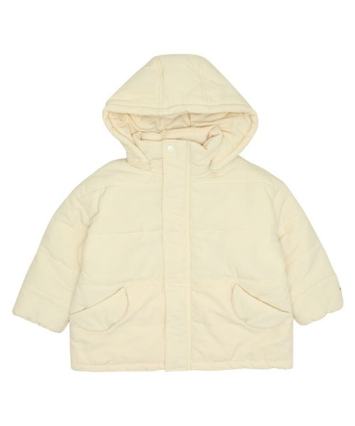 BABYDOLL（ベビードール）の「通販限定 2WAY ゆったり中綿アウター 9841K（ダウンジャケット/コート・キッズ・ブラック/ベビーピンク/オフホワイト・90cm/100cm/110cm/120cm/130cm/140cm/150cm）」の15枚目の写真