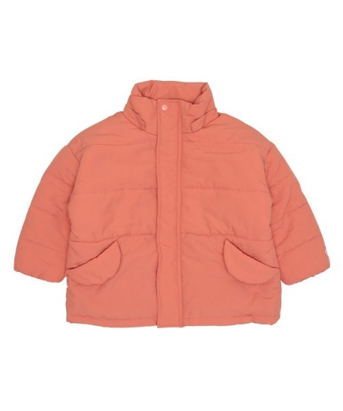 BABYDOLL（ベビードール）の「通販限定 2WAY ゆったり中綿アウター 9841K（ダウンジャケット/コート・キッズ・ブラック/ベビーピンク/オフホワイト・90cm/100cm/110cm/120cm/130cm/140cm/150cm）」の5枚目の写真