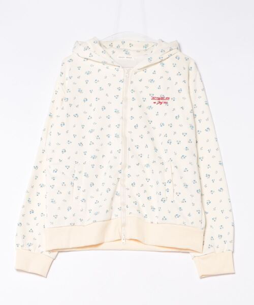 HALEY PESCA（ヘーリーペスカ）の「HALEY PESCA/フラワープリント　ダブルジップパーカー（パーカー・レディース・グレー/アイボリー・LARGE/MEDIUM/SMALL/X-LARGE）」の21枚目の写真