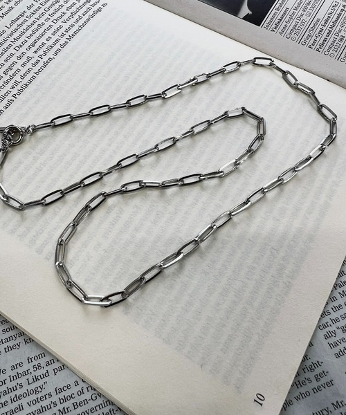 Hawk Company（ホークカンパニー）の「【Hawk Company】スクエアチェーンネックレス 5650/5655（ネックレス・メンズ・シルバー/シルバー系その他・FREE）」の3枚目の写真