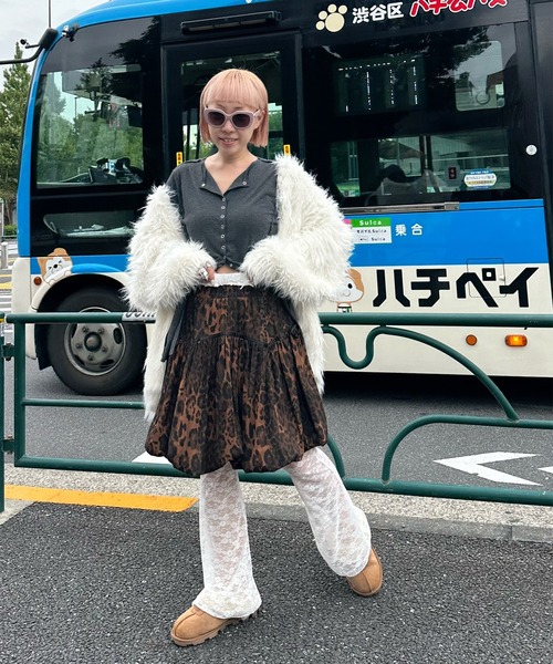 Alley Tokyo(アリートーキョー)の「レースパンツ(その他パンツ・レディース・ブラック/オフホワイト・FREE)」の10枚目の写真
