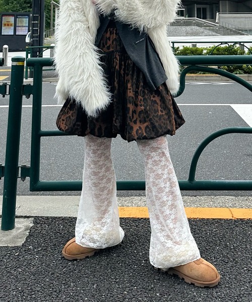 Alley Tokyo(アリートーキョー)の「レースパンツ(その他パンツ・レディース・ブラック/オフホワイト・FREE)」の13枚目の写真