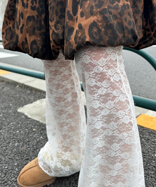 Alley Tokyo(アリートーキョー)の「レースパンツ(その他パンツ・レディース・ブラック/オフホワイト・FREE)」の19枚目の写真