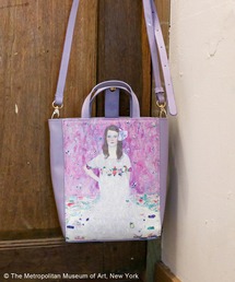 パープル エナメル ハンドバッグ エナメル型押し×シュリンクカーフ トートバッグ ボルドー