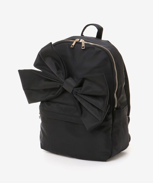 MAJESTIC LEGON(マジェスティックレゴン)の「【大容量なのに映える★】ビッグリボンリュック(バックパック/リュック・レディース・アイボリー/ブラック・FREE)」の15枚目の写真