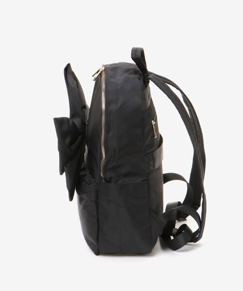 MAJESTIC LEGON(マジェスティックレゴン)の「【大容量なのに映える★】ビッグリボンリュック(バックパック/リュック・レディース・アイボリー/ブラック・FREE)」の16枚目の写真