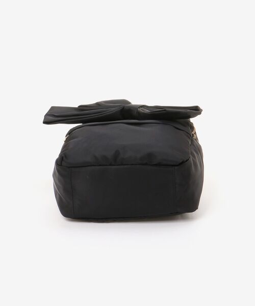 MAJESTIC LEGON(マジェスティックレゴン)の「【大容量なのに映える★】ビッグリボンリュック(バックパック/リュック・レディース・アイボリー/ブラック・FREE)」の18枚目の写真