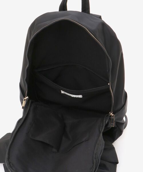 MAJESTIC LEGON(マジェスティックレゴン)の「【大容量なのに映える★】ビッグリボンリュック(バックパック/リュック・レディース・アイボリー/ブラック・FREE)」の20枚目の写真