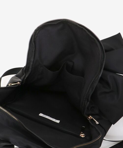 MAJESTIC LEGON(マジェスティックレゴン)の「【大容量なのに映える★】ビッグリボンリュック(バックパック/リュック・レディース・アイボリー/ブラック・FREE)」の21枚目の写真