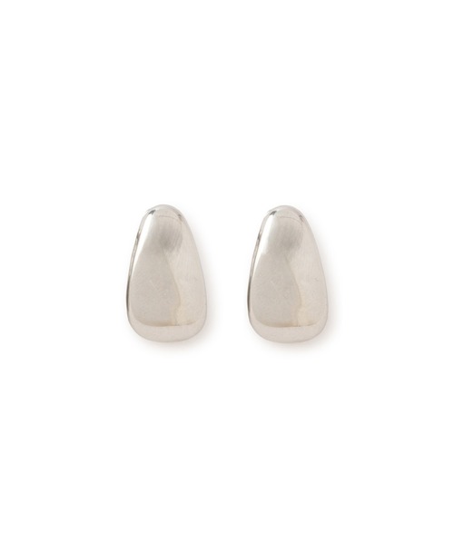 ADAM ET ROPE'(アダムエロペ)の「LES BIJOUX カーブドロップイヤリング(イヤリング・レディース・シルバー/ゴールド・FREE)」の5枚目の写真