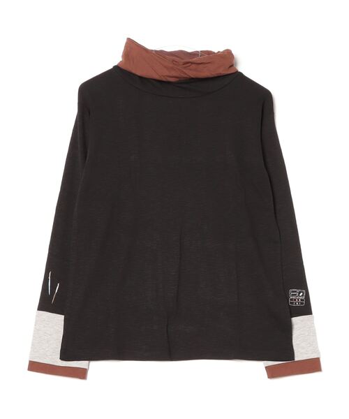 EMAGO 画材刺繍袖切替えﾀｰﾄﾙ（Tシャツ/カットソー）｜Emago（イマゴ）