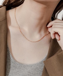 SMELLY | ニュアンスオーバルチェーンネックレス(ネックレス)
