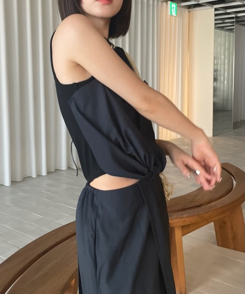 DIMENSIONAL DOCKING BUSTIER DRESS（ワンピース）｜Ameri